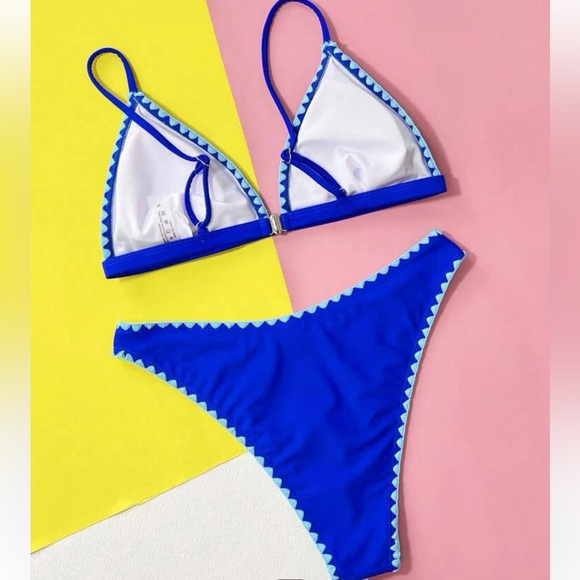 Blue 2 color Bikini - Picture 4 of 4